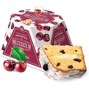 Dais Panettone Dais All'amarena Crema Pasticcera e Amarena Confezione da 800 g
