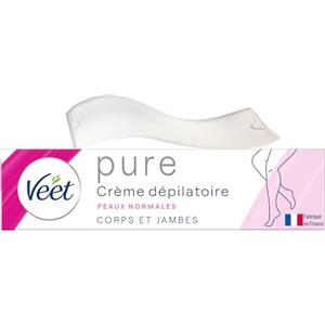 VEET PURE - Crema depilatoria corpo e gambe - pelli normali - senza odore di ammoniaca - 200 ml