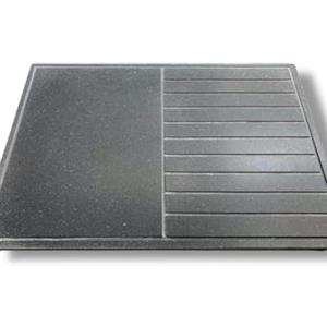 Generico PIETRA LAVICA PER BARBECUE OLLARE GRIGLIA REFRATTARIA 3CM 3 CM TUTTE LE MISURE (60 x 60 cm 03)