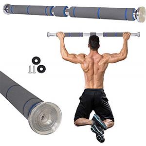 Yizhe Barra per Trazioni, Barra Trazioni per Il Fitness a Parete da 80 a 130 cm per Rafforzare i Muscoli e Postura Corretta, Portata Fino a 150 kg