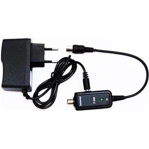 WEB world electronic business Alimentatore Antenna TV - Uscita Potenziata 500mA - 12V DC