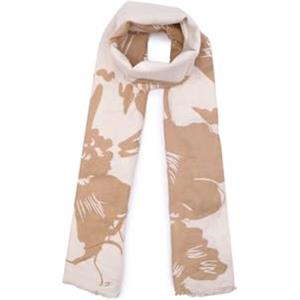 QUEEN HELENA Sciarpa Colorata Girocollo Fantasia Casual Donna SC213 (Beige)