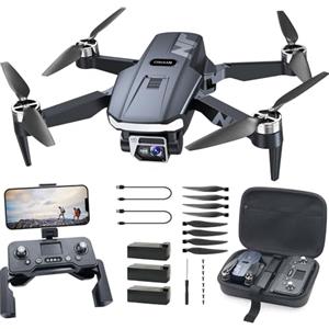 NAFYRE N11 PRO Drone GPS con fotocamera per adulti 4K UHD, 90 minuti di volo lungo, lunga distanza di controllo, ritorno auto, conseguenza automatica, motore brushless, N11-IT-250715-01