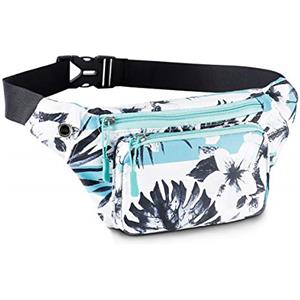 HAWEE Elegante Marsupio Sportivo Cintura Corsa Leggero Unisex Marsupio Corsa Multicolor Esecuzione Pouch con Cintura Regolabile e Jack per Cuffie per Uomo Donna Corsa Jogging Ciclismo Escursionismo