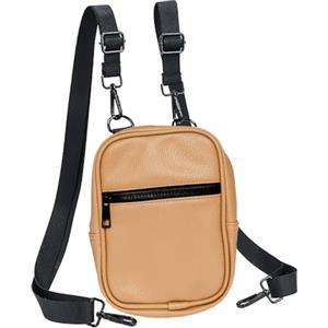 ANPTER Borsello Uomo Borsa a Tracolla da Uomo e da Donna Casuale Borse Impermeabile Messenger Bag l'uso Quotidiano Outdoor Trekking,Lavoro,Viaggio Borsa a Spalla (Cachi Borsa a tracolla da uomo e da donna)