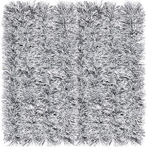 EBOOT Ghirlande argentate per albero