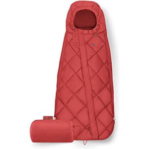 CYBEX Gold Sacco a Pelo Snøgga Mini 2, Per Seggiolini Auto, Dalla Nascita Fino a Circa 24 Mesi, TOG 4, Hibiscus Red (Rosso)