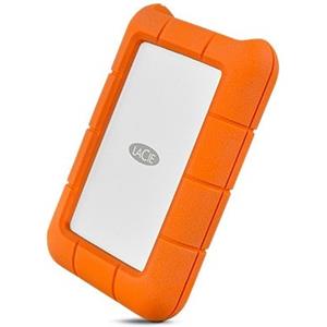 LaCie Rugged USB-C disco rigido esterno 2 TB Arancione, Argento