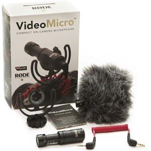 RØDE VideoMicro Nero Microfono per fotocamera digitale