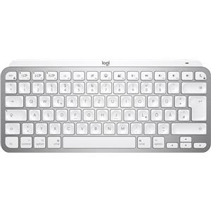 Logitech MX Keys Mini For Mac Minimalist Wireless Illuminated Keyboard tastiera Ufficio Bluetooth QWERTZ Tedesco Grigio