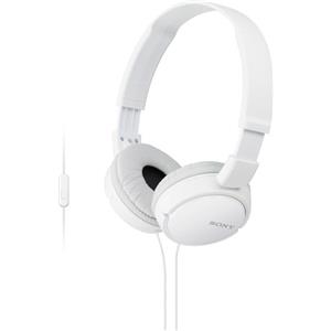 Sony MDR-ZX110AP Auricolare Cablato A Padiglione Musica e Chiamate Bianco