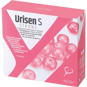 SYRIO Srl Syrio Urisen Plus Integratore Vie Urinarie e Flora Intestinale 14 Bustine