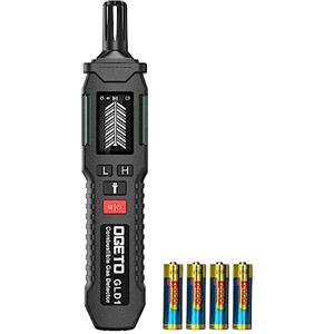OGETO Rilevatore Gas Rilevatore Perdite di Gas, Rilevatore Gas Metano Casa Portatile per Individuare Fonti di Perdite di Gas Combustibili come Metano, Propano (Batteria Inclusa x4)