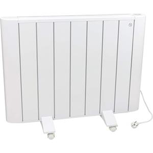 Wintem Radiatore Elettrico in Alluminio Bianco 1500W - Ideale per un Riscaldamento Rapido in Inverno - Dotato di Timer Programmabile, Termostato Regolabile e Funzione Antigelo - Facile da Trasportare