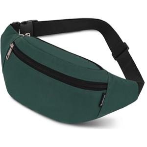 Ridirun Marsupio Sportivo Running Outdoor Fanny Pack Bag da Uomo Donna Marsupi alla Moda in Nylon con Cinturino Regolabile Rapido per Corsa Ciclismo Escursione Campeggio (Olive)