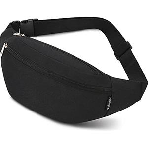Ridirun Marsupio Sportivo Running Outdoor Fanny Pack Bag da Uomo Donna Marsupi alla Moda in Nylon con Cinturino Regolabile Rapido per Corsa Ciclismo Escursione Campeggio