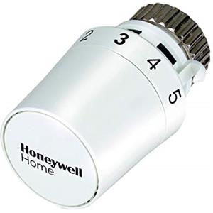 Honeywell Home T5019W0 - Testa termostatica per radiatori Thera-5, Attacco M30 x 1.5, Con posizione zero, Bianco, 50 x 78 mm