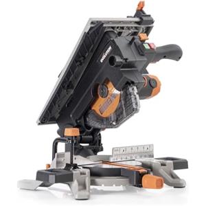 Evolution Power Tools R210MTS-G2 Troncatrice convertibile in sega da banco - ibrida,compatta e portatile -Per taglio multi-materiale su legno,metallo,plastica e molto altro,con lama da 210 mm inclusa