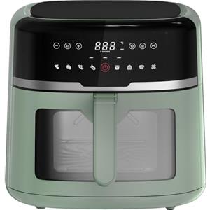 Tognana Iridea, Friggitrice Ad Aria 8,3 L, Plastica-acciaio inox, verde