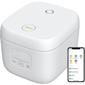 Joyami Mi Smart Couciriso intelligente Smart Rice Cooker 0.8L 3.5 Tazze Interno antiaderente per 6 ciotole Fino a 3 persone Mantenere caldo Modalità preimpostata