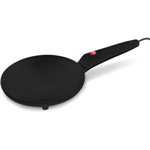 Avilia Crepiera Elettrica 700W Antiaderente per Crêpes, Pancake e Piadine con Indicatore Luminoso, Padella per Crepes Facile da Usare e Pulire, Perfetta anche per Colazioni Veloci