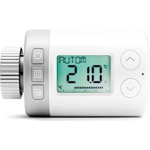 Honeywell Home Valvola termostatica intelligente per radiatore, HR 10 Control ETRV, valvola termostatica programmabile, regolatore digitale intelligente per riscaldamento centralizzato, colore bianco,