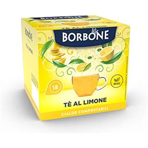 Caffè Borbone Tè al Limone - 72 cialde (4 astucci da 18 cialde) - Sistema ESE