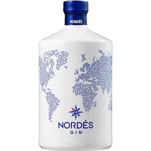 Nordés Gin Premium | Elaborato con una Porzione di Alcol Etilico e 6 Botanicals Galiziani. Sapore Fresco, Morbido e Aromatico. Graduazione 40º - Bottiglia 700 ml