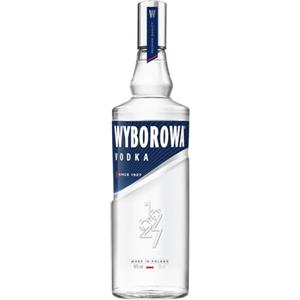 Wyborowa Vodka, Premium Vodka Polacca senza zuccheri aggiunti, vol 40%, 100CL