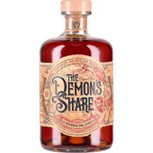 The Demon's Share Rum, 700ml, Note Vanigliate, Speziate e di Cuoio, Rum Scuro Artigianale di Panama, Invecchiato 6 Anni in Botti di ex Bourbon Americano, Idea Regalo, 40% Vol.