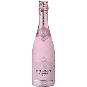 Lulizzie Brut Dargent Ice Rosato - Spumante Pinot Nero rosé - Metodo tradizionale (1 x 0,75 L)