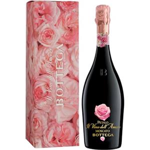 Bottega Il Vino Dell'Amore Petalo Moscato Spumante Dolce con Astuccio - 750ml