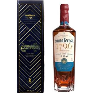 Santa Teresa 1796, Rum Venezuelano con metodo Solera, Confezione Regalo con latta, 40% Vol., 70cl / 700ml