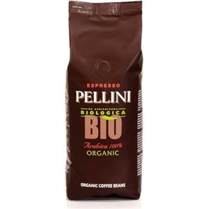 Pellini Caffè in Chicchi per Espresso Bio, Miscela 100% Arabica, Caffè in Grani dal Sapore Dolce e Delicato da Agricoltura Biologica, 500g