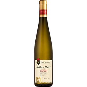 Arthur Metz - Vino bianco Alsace, Pinot Grigio Vieilles Vignes, demi-sec (1 x 0,75 l)