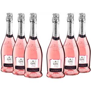 Sant'Orsola - Vino Cuvèe Rosa, da Prestigiosa Uva Italiana, Gusto Morbido con Note Aromatiche e Fresche, 6x750 ml