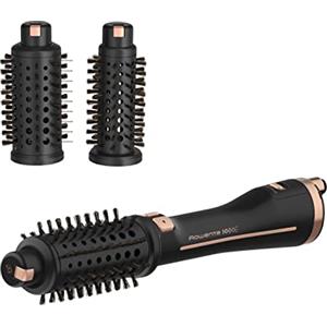 Rowenta Ultimate Experience Spazzola Rotante, 630-750 W, per Capelli Sottili, Spessi, Lunghi, Corti e Frange, Styler con 3 Spazzole in Ceramica, Generatore di Ioni e Setole alla Pro-cheratina, CF9620