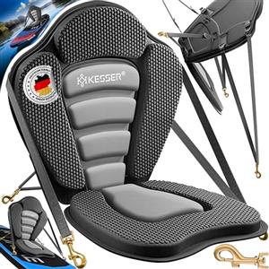KESSER® Sedile per Kayak per Tavola SUP Stand Up Paddle Sedile per Tavola da surf Tavole per paddle SUP Paddling Sedile Imbottito 32x38cm, Schienale 51x45cm Montaggio facile e veloce