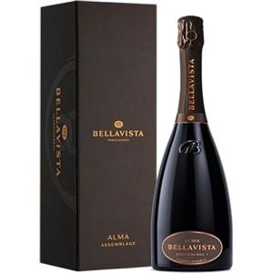 Bellavista Alma Assemblage 1 Brut - Franciacorta Astucciato DOCG - Uve Chardonnay, Pinot Nero, Pinot Bianco - 750 ml
