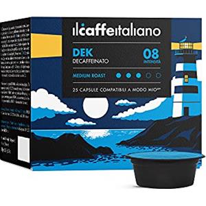 FRHOME Il Caffè Italiano Capsule Lavazza A Modo Mio Compatibili Decaffeinato - 120pz | Capsule Compatibili A Modo Mio, Forte e Deciso | Capsule Compatibili Lavazza A Modo Mio Made In Italy | Frhome