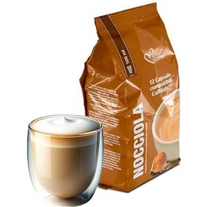 La Capsuleria NOCCIOLA (96 Capsule) compatibili con Caffitaly, 8 confezioni x 12 Capsule