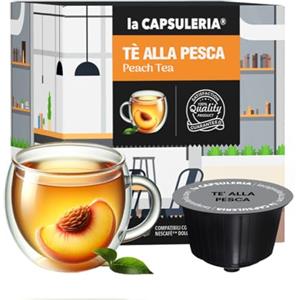 La Capsuleria TE' ALLA PESCA (48 Capsule) compatibili con Nescafé Dolce Gusto, 3 box da 16 Capsule, gusto fruttato e rinfrescante, perfetto per ogni stagione, senza glutine (La Capsuleria)