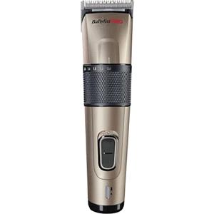 BaBylissPRO FX862E CUT-DEFINER, Tagliacapelli Professionale con Lame in Acciaio Inossidabile 45mm, 5 posizioni (da 0,6 mm a 3,0 mm), 8 Guide di Taglio (da 3 mm a 25 mm), Batterie NIMH