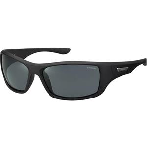 Polaroid pld 7013/s, Occhiali da Sole Uomo, Nero (807/M9), 63