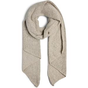 PIECES Pcpyron Long Scarf Noos, Sciarpa Donna, Grigio (Moonbeam), Taglia unica