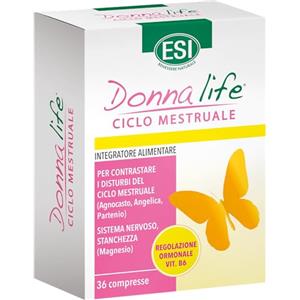 ESI - Esi Donna Life Ciclo Mestruale Integratore per il Ciclo Mestruale 36 Compresse - 982931370