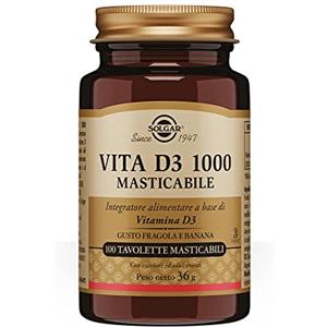 Solgar Vita D3 1000 Masticabile