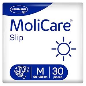 MoliCare Slip Day: Pannoloni mutandina per una protezione affidabile durante il giorno in caso di incontinenza severa, taglia M (circonferenza fianchi 80-120 cm), 30 pezzi
