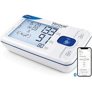 VEROVAL Misuratore di Pressione da Braccio Veroval Duo Control: Il Misuratore di Pressione da Braccio che Rileva Correttamente anche le Aritmie Medium; 1 Scatola
