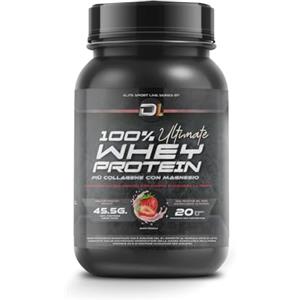 Healthy FUSION Whey Protein | Proteina in polvere con Collagene, Magnesio e Amminoacidi | Aumenta la massa muscolare | Supporta lo sviluppo e il recupero muscolare | Proteina facile da digerire | 1kg (Fragola)